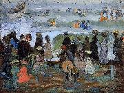 Maurice Prendergast After the Storm oil